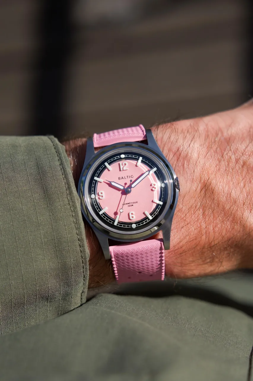 Baltic Hermétique Summer Pink Otomatik detay görseli 5