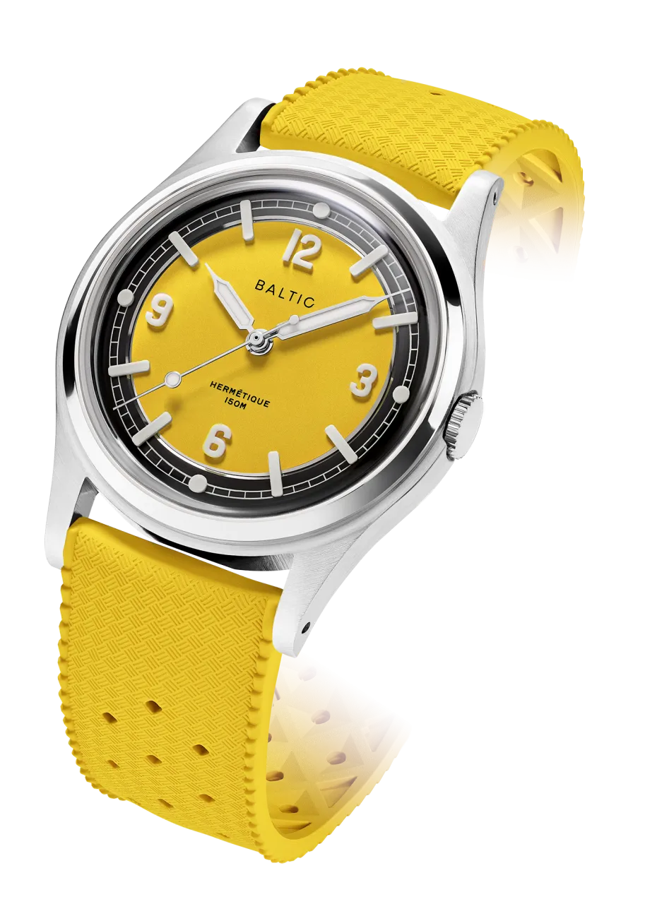Baltic Hermétique Summer Yellow Otomatik detay görseli 1