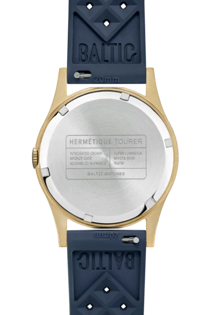 Baltic Hermétique Tourer Bronze Smoked Blue Otomatik Görsel 4