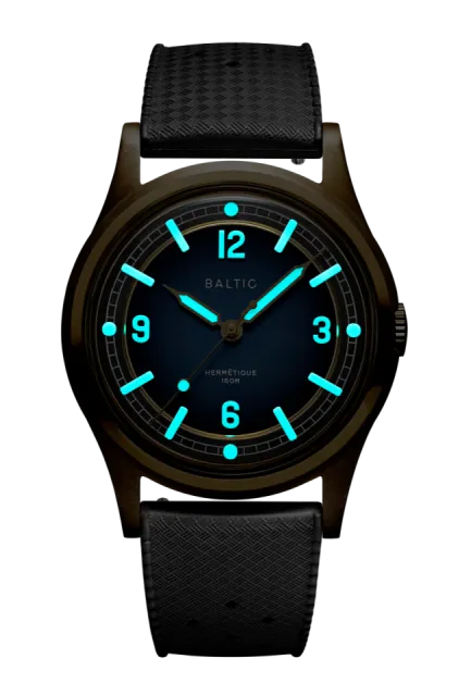 Baltic Hermétique Tourer Bronze Smoked Blue Otomatik Görsel 5