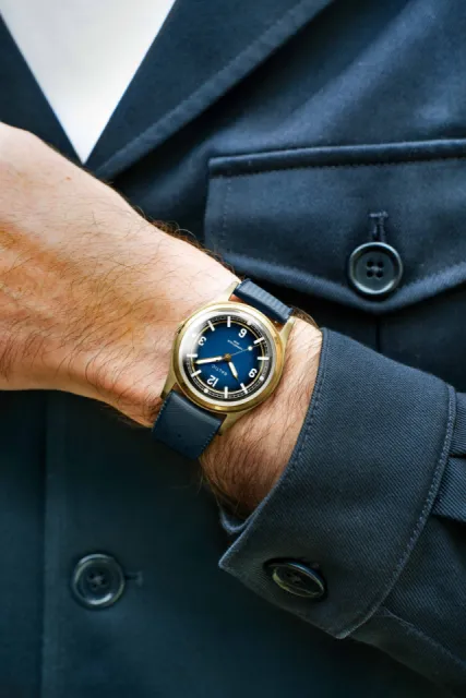 Baltic Hermétique Tourer Bronze Smoked Blue Otomatik Görsel 7