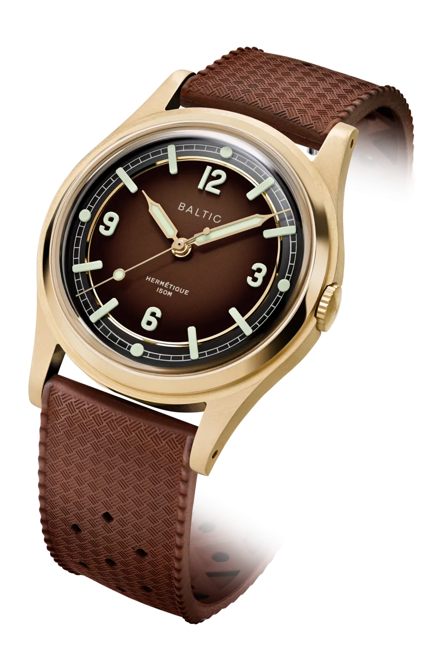 Baltic Hermétique Tourer Bronze Brown Otomatik detay görseli 1