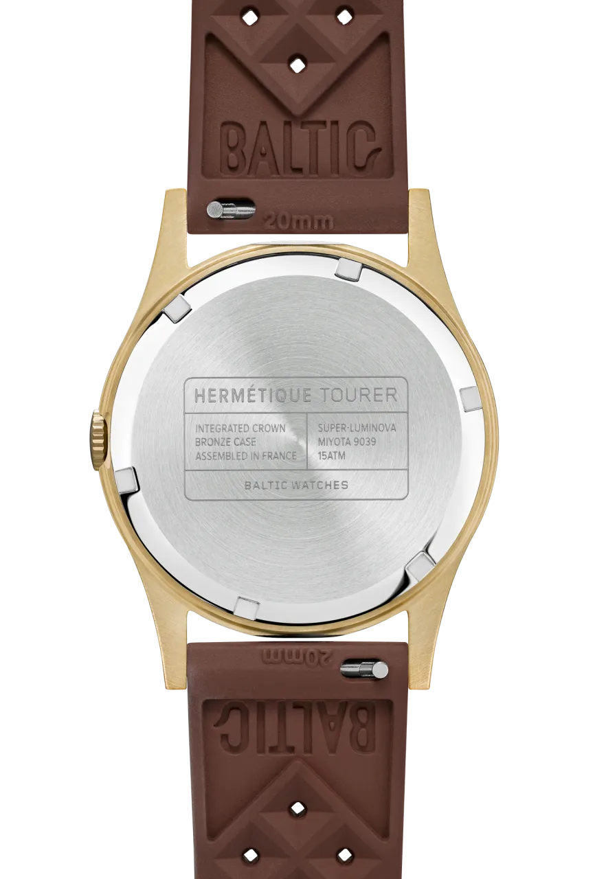 Baltic Hermétique Tourer Bronze Brown Otomatik detay görseli 3