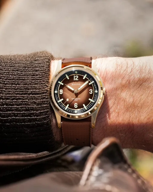 Baltic Hermétique Tourer Bronze Brown Otomatik Görsel 6