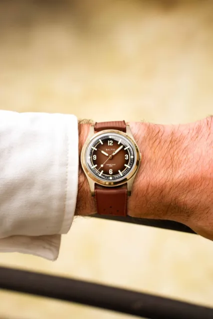 Baltic Hermétique Tourer Bronze Brown Otomatik Görsel 7