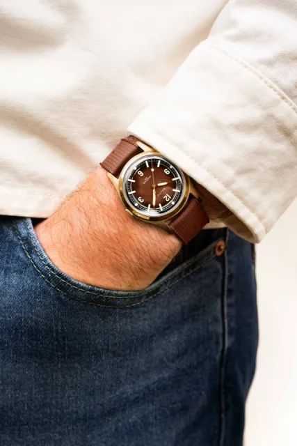 Baltic Hermétique Tourer Bronze Brown Otomatik Görsel 8