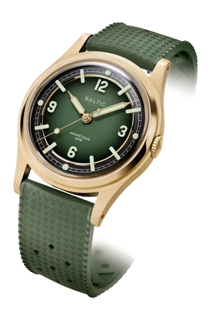 Baltic Hermétique Tourer Bronze Green Otomatik Görsel 2