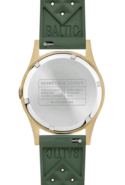 Baltic Hermétique Tourer Bronze Green Otomatik Görsel 4