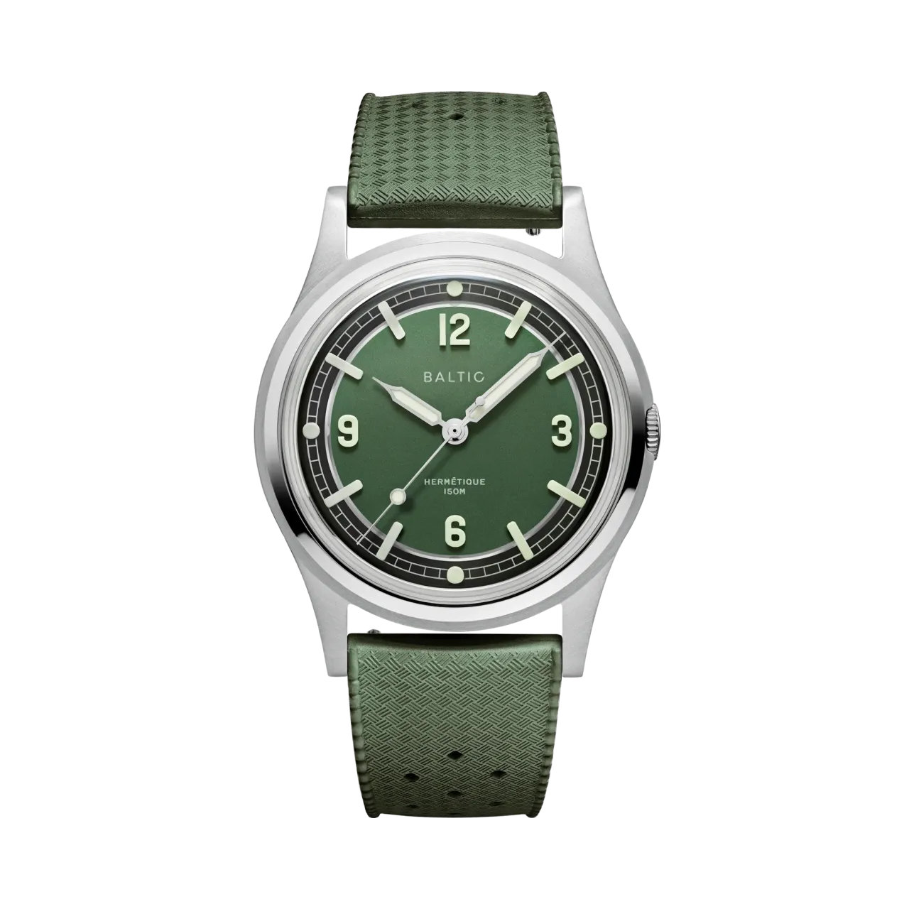 Baltic Hermétique Tourer Green Otomatik