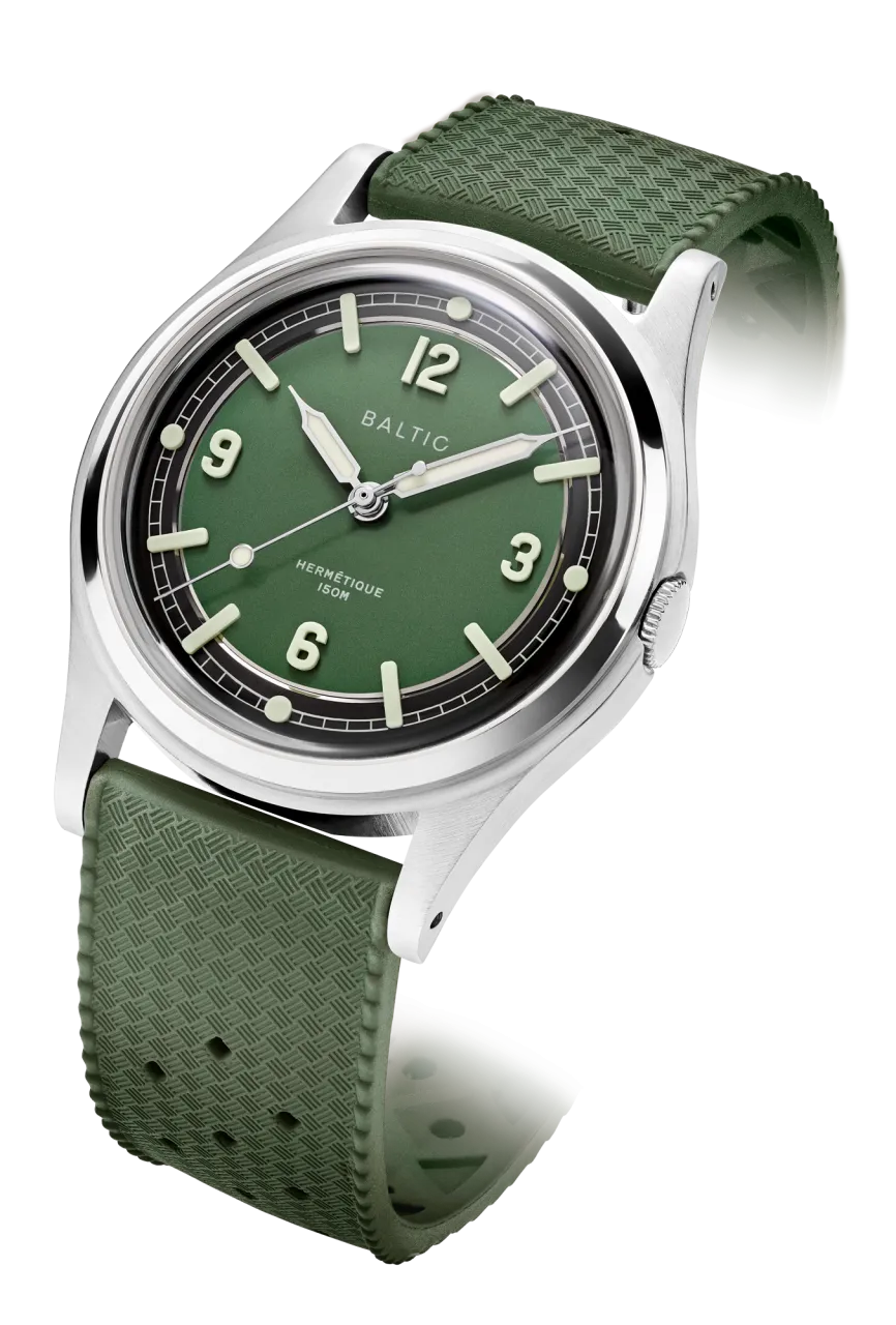 Baltic Hermétique Tourer Green Otomatik detay görseli 1