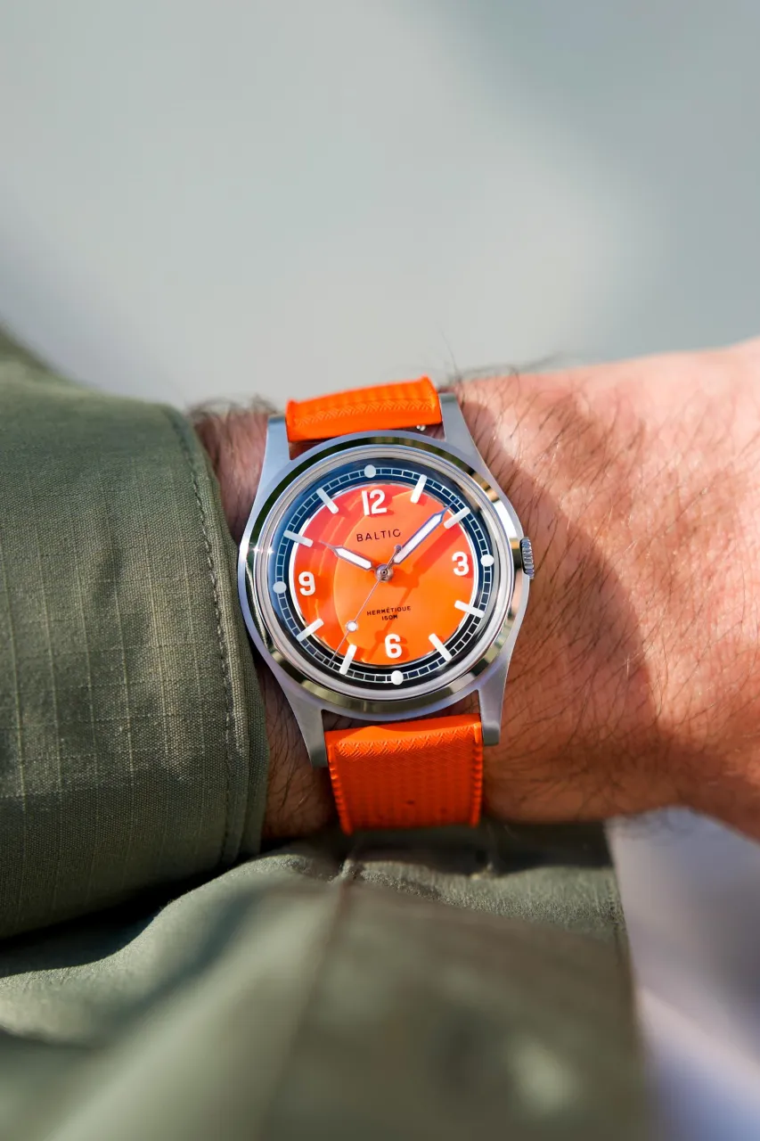 Baltic Hermétique Summer Orange Otomatik detay görseli 5