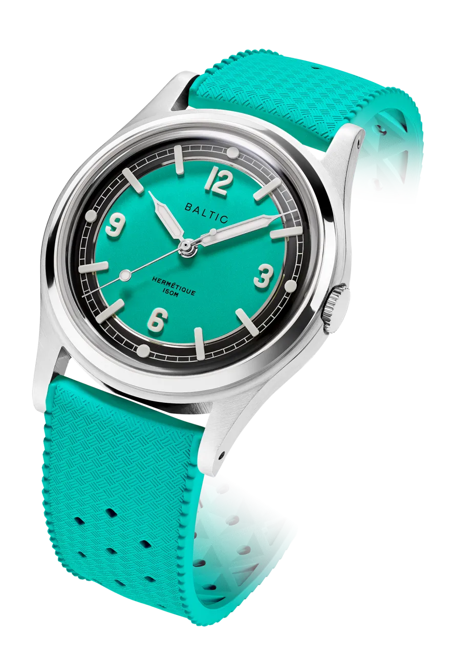 Baltic Hermétique Summer Turquoise Otomatik detay görseli 1