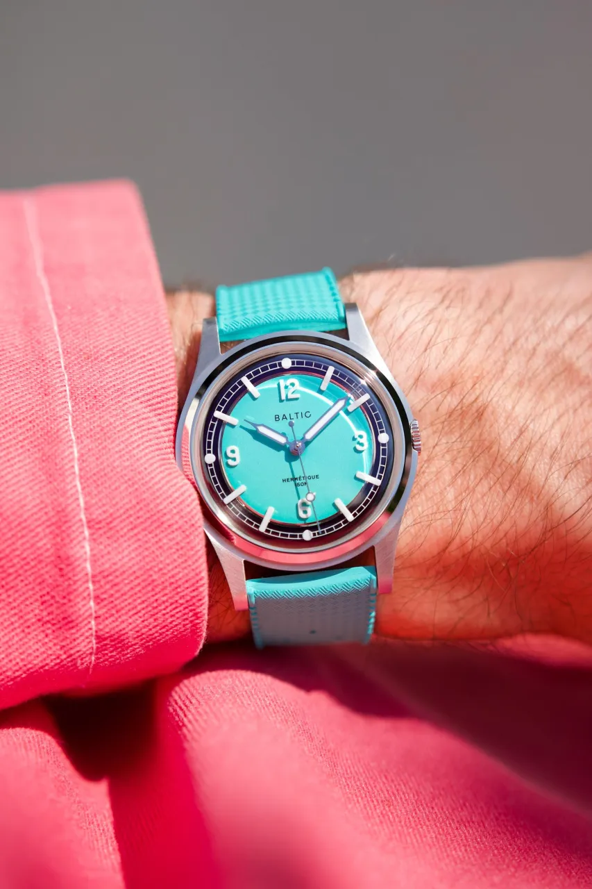 Baltic Hermétique Summer Turquoise Otomatik detay görseli 5