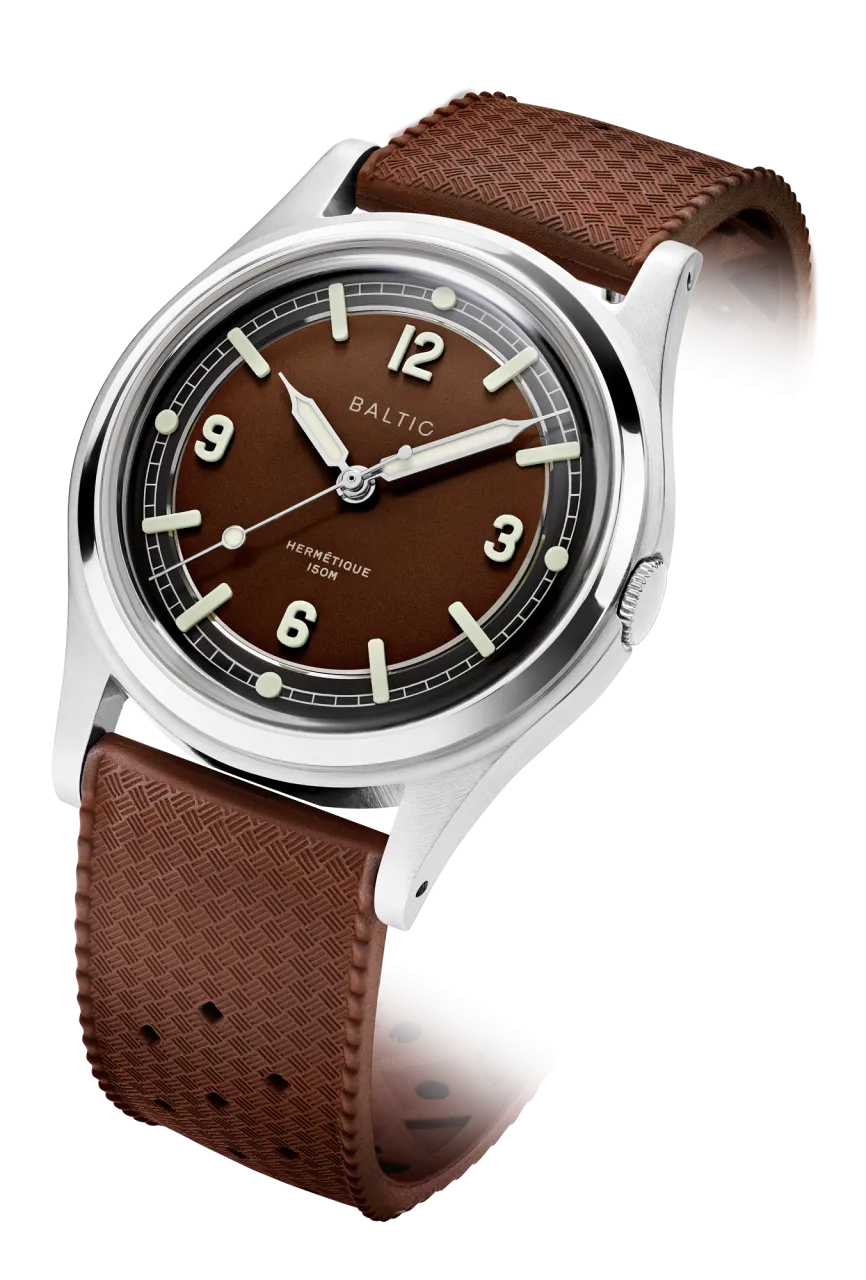 Baltic Hermétique Tourer Brown Otomatik detay görseli 1