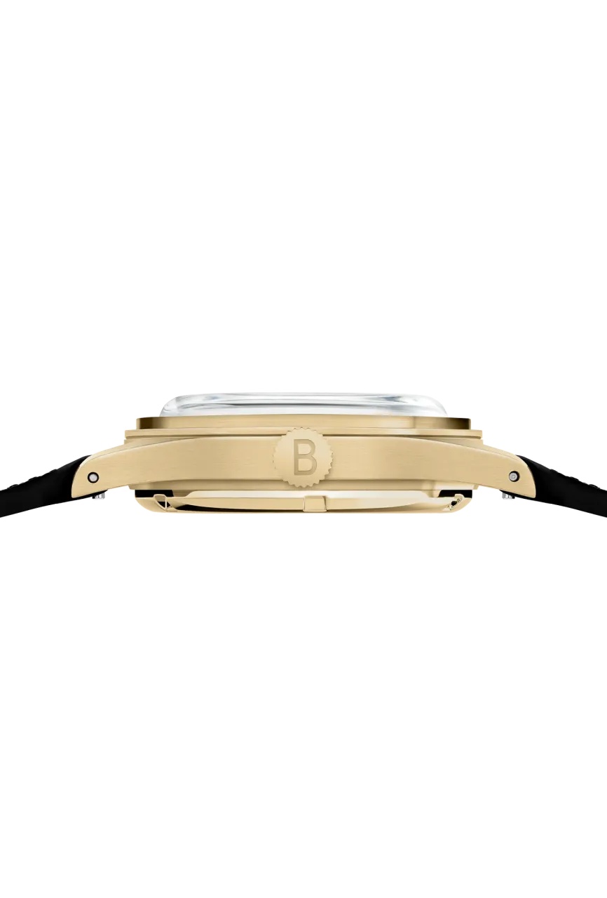 Baltic HMS 002 Gold PVD Black Otomatik detay görseli 2