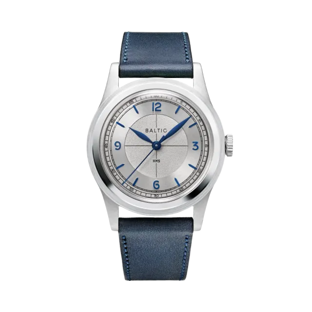Beğenmek için çift tıkla Baltic HMS 003 Silver Blue Otomatik Görsel 1