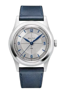 Baltic HMS 003 Silver Blue Otomatik