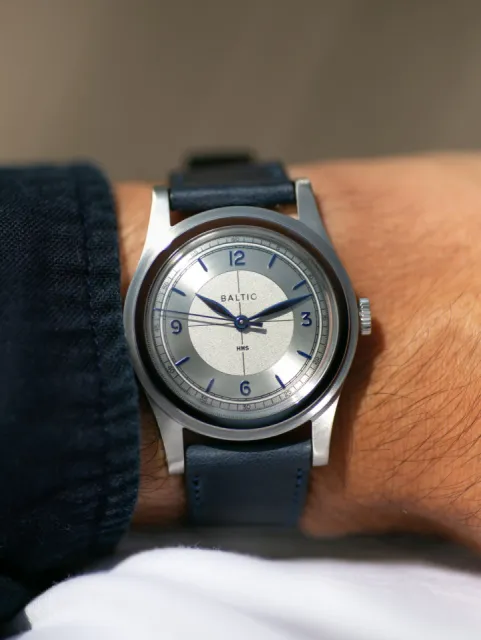 Baltic HMS 003 Silver Blue Otomatik Görsel 5