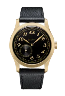 Baltic MR Classic Gold PVD Black Otomatik