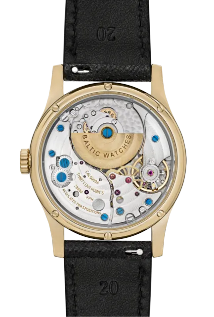 Baltic MR Classic Gold PVD Black Otomatik Görsel 4