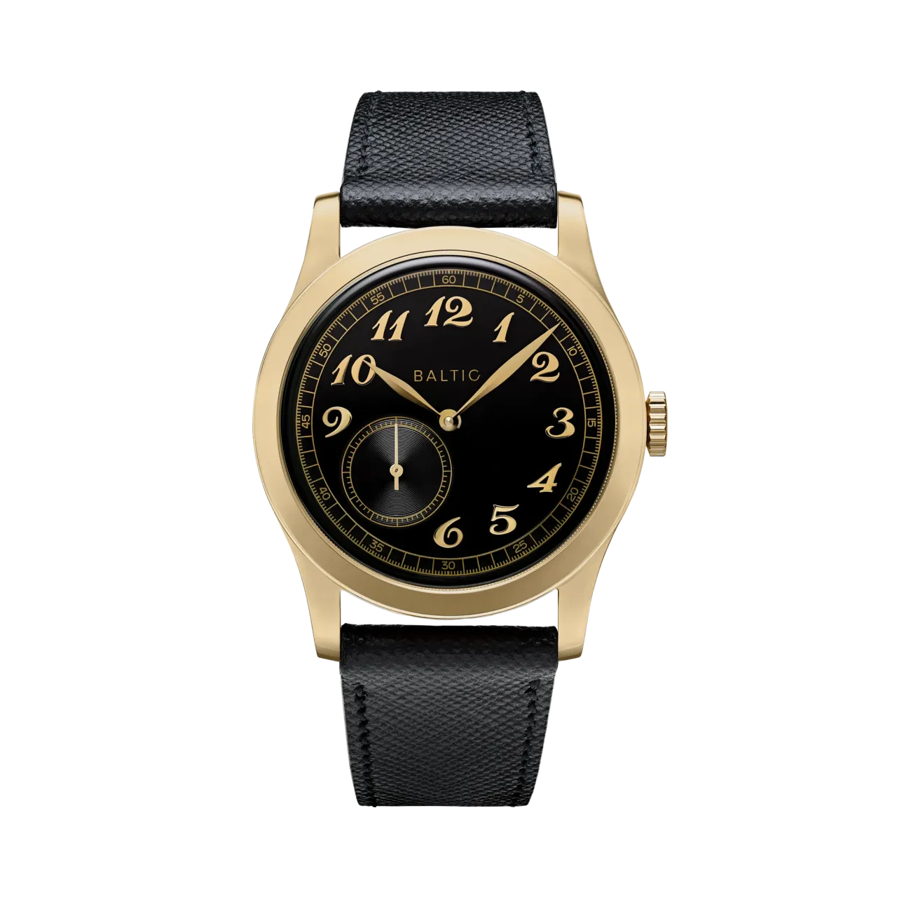 Baltic MR Classic Gold PVD Black Otomatik