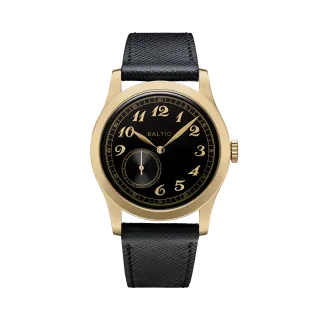 Baltic MR Classic Gold PVD Black Otomatik