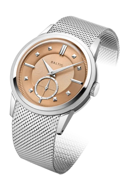 Baltic Prismic Salmon 36mm Manual ETA Peseux 7001 Görsel 2