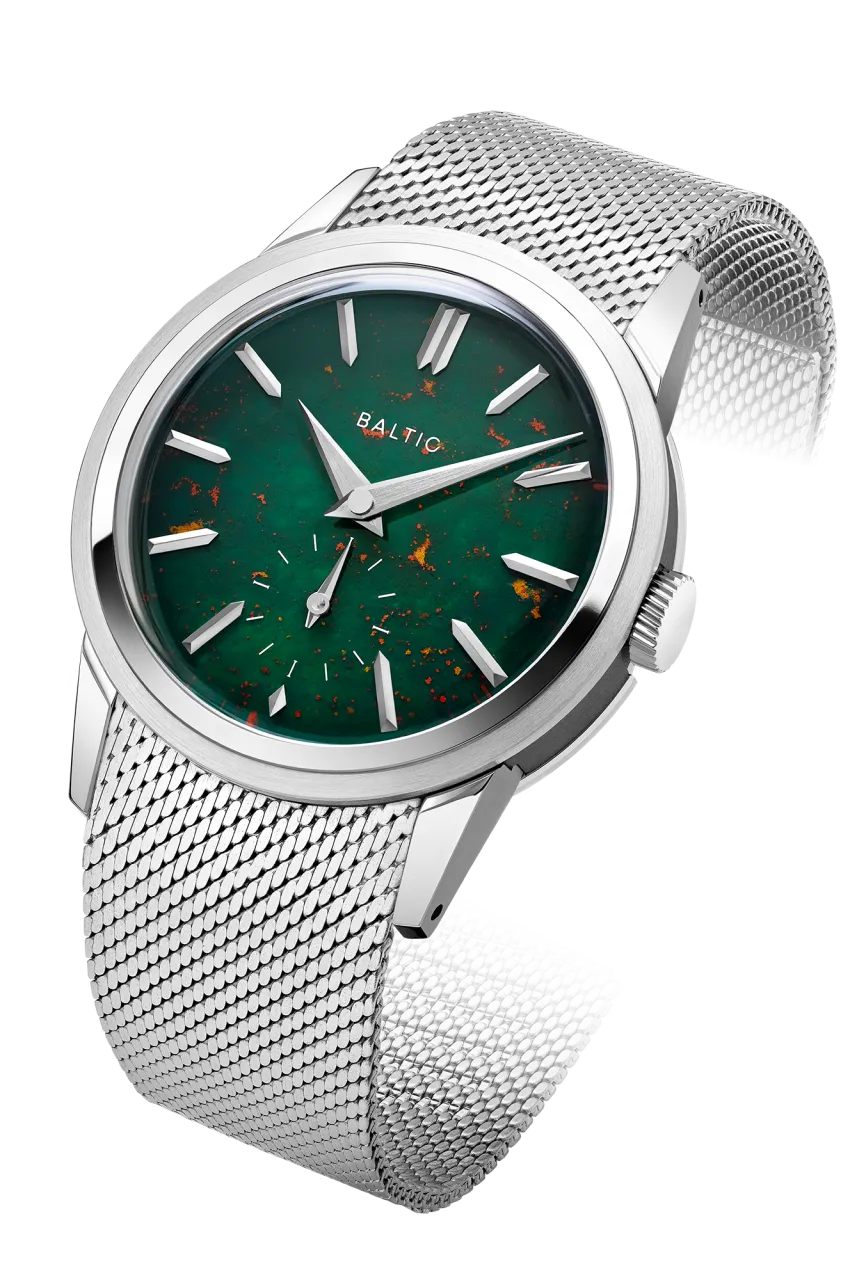 Baltic Prismic Stone Bloodstone 36mm Otomatik detay görseli 1