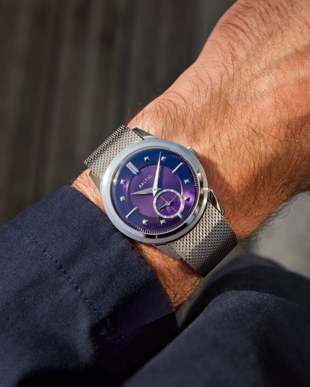 Baltic Prismic Purple 36mm Manual 7001 detay görseli 4