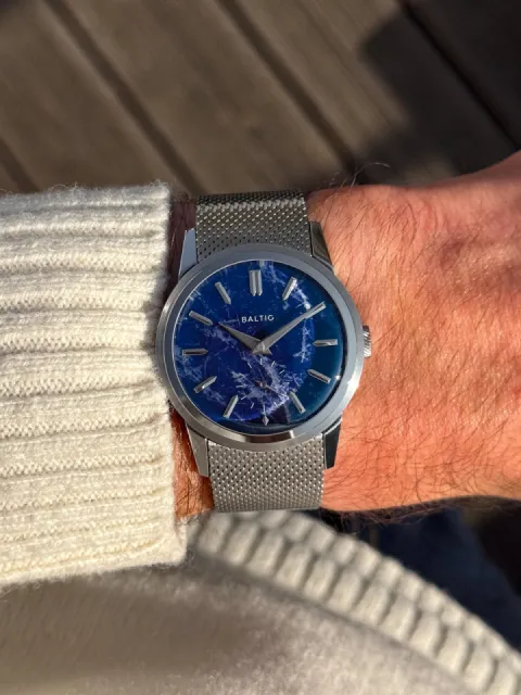 Baltic Prismic Stone Dumortierite Otomatik 36mm Görsel 5