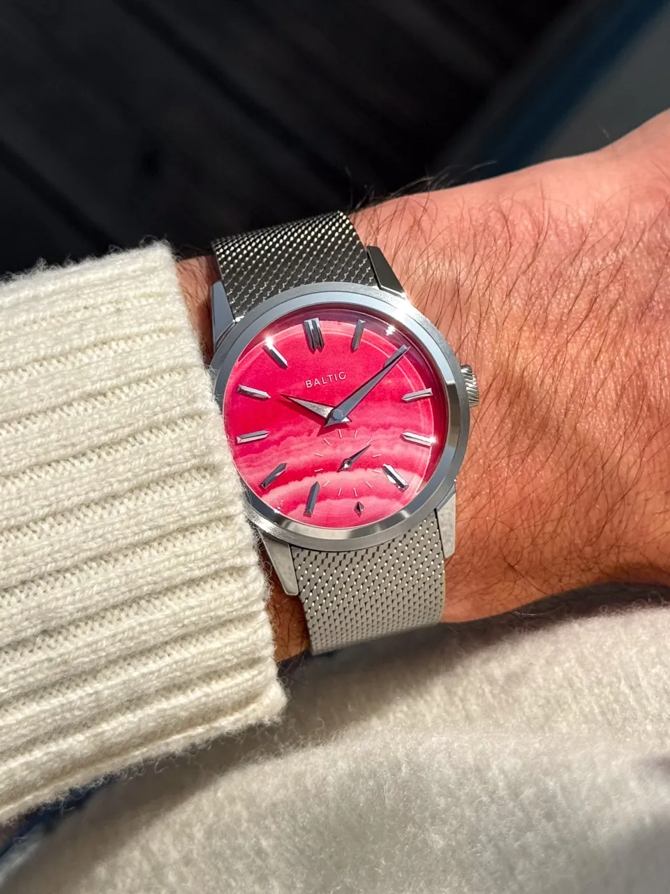 Baltic Prismic Stone Pink Albite 36mm Manual D100 detay görseli 4