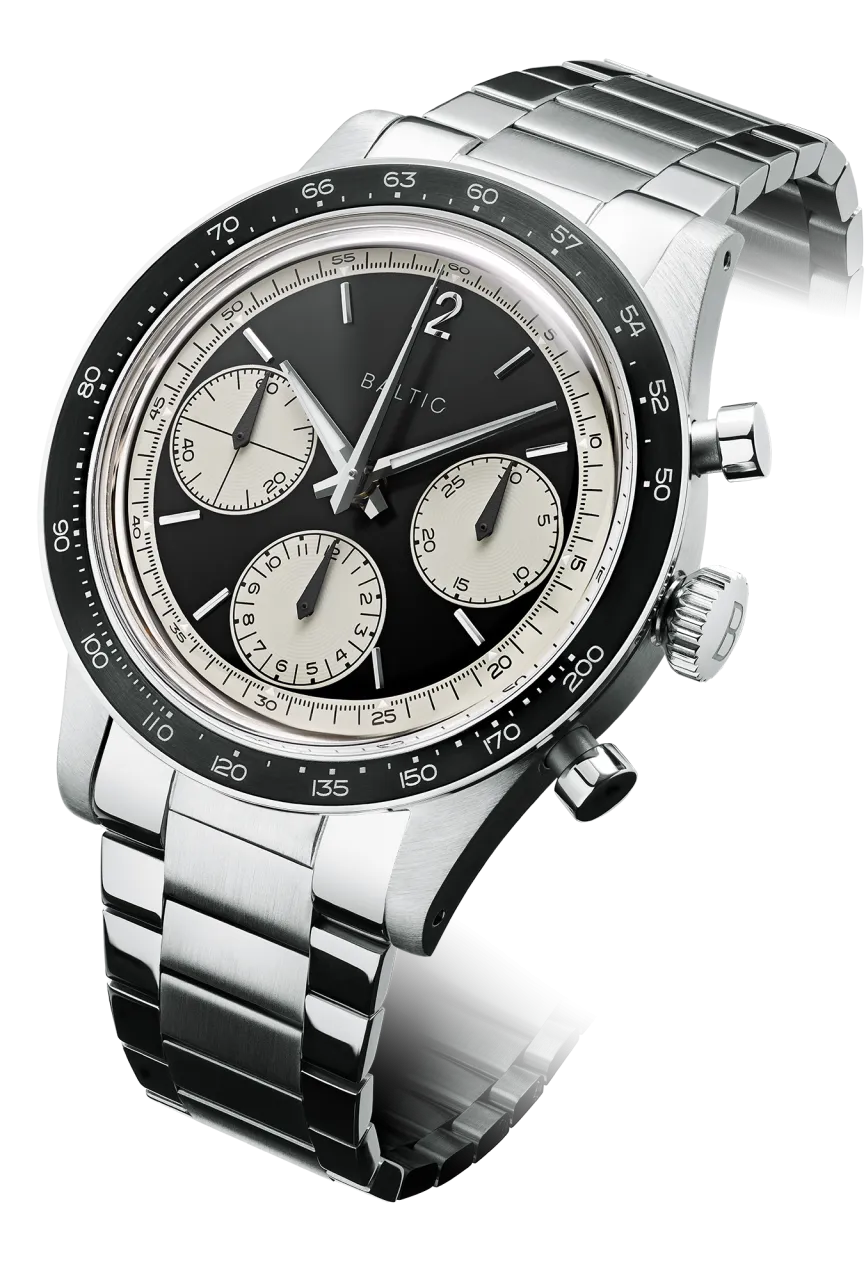 Baltic Scalegraph Classic Reverse Panda Otomatik detay görseli 1