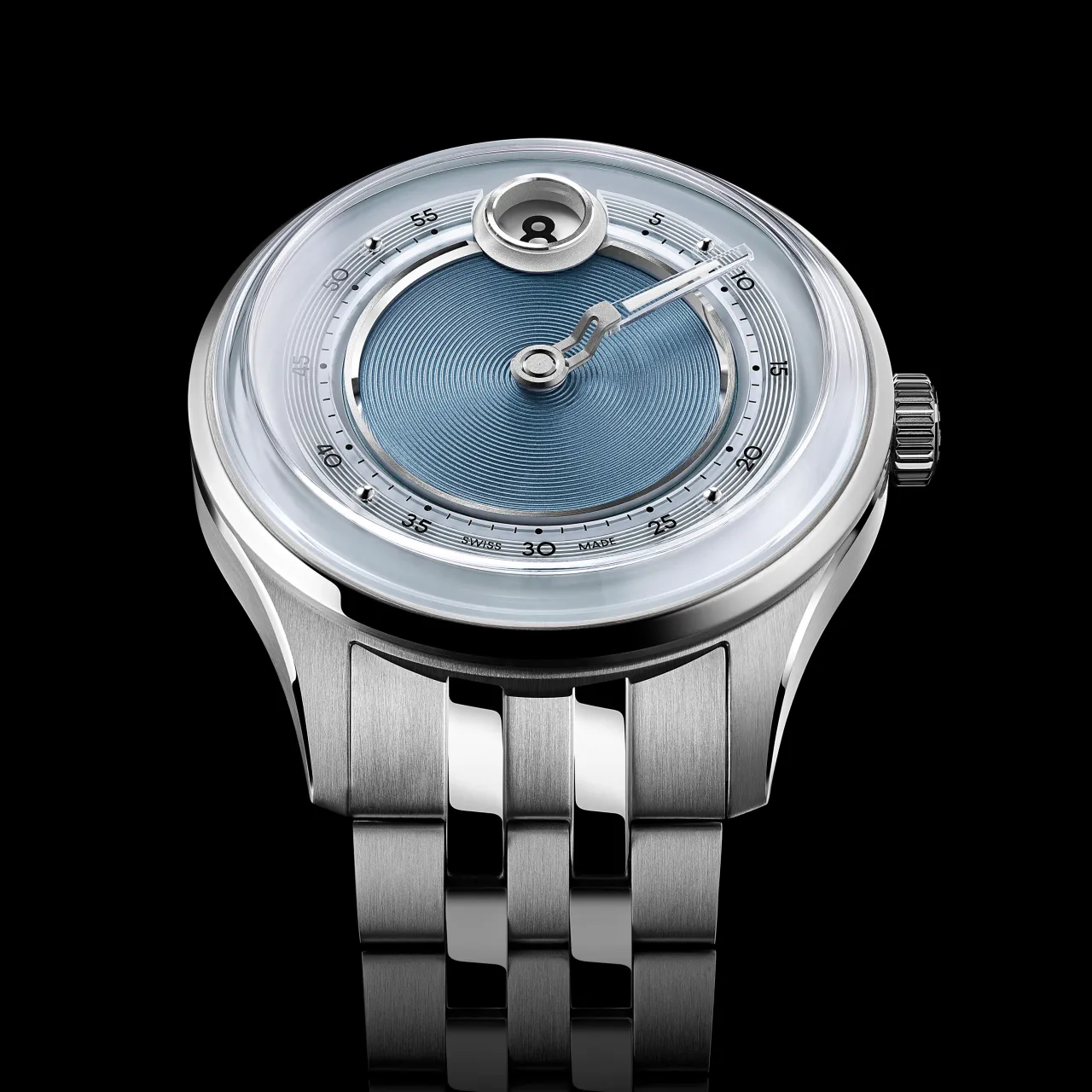 Christopher Ward C1 Jump Hour Mk V Otomatik Noon C0139AJH4S00B0ME detay görseli 3