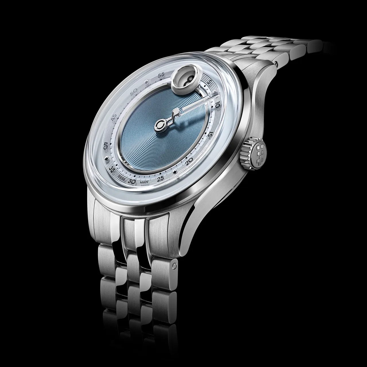Christopher Ward C1 Jump Hour Mk V Otomatik Noon C0139AJH4S00B0ME detay görseli 5