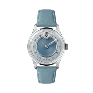 Christopher Ward C1 Jump Hour Mk V Otomatik Light Blue C0139AJH4S00B0MLB