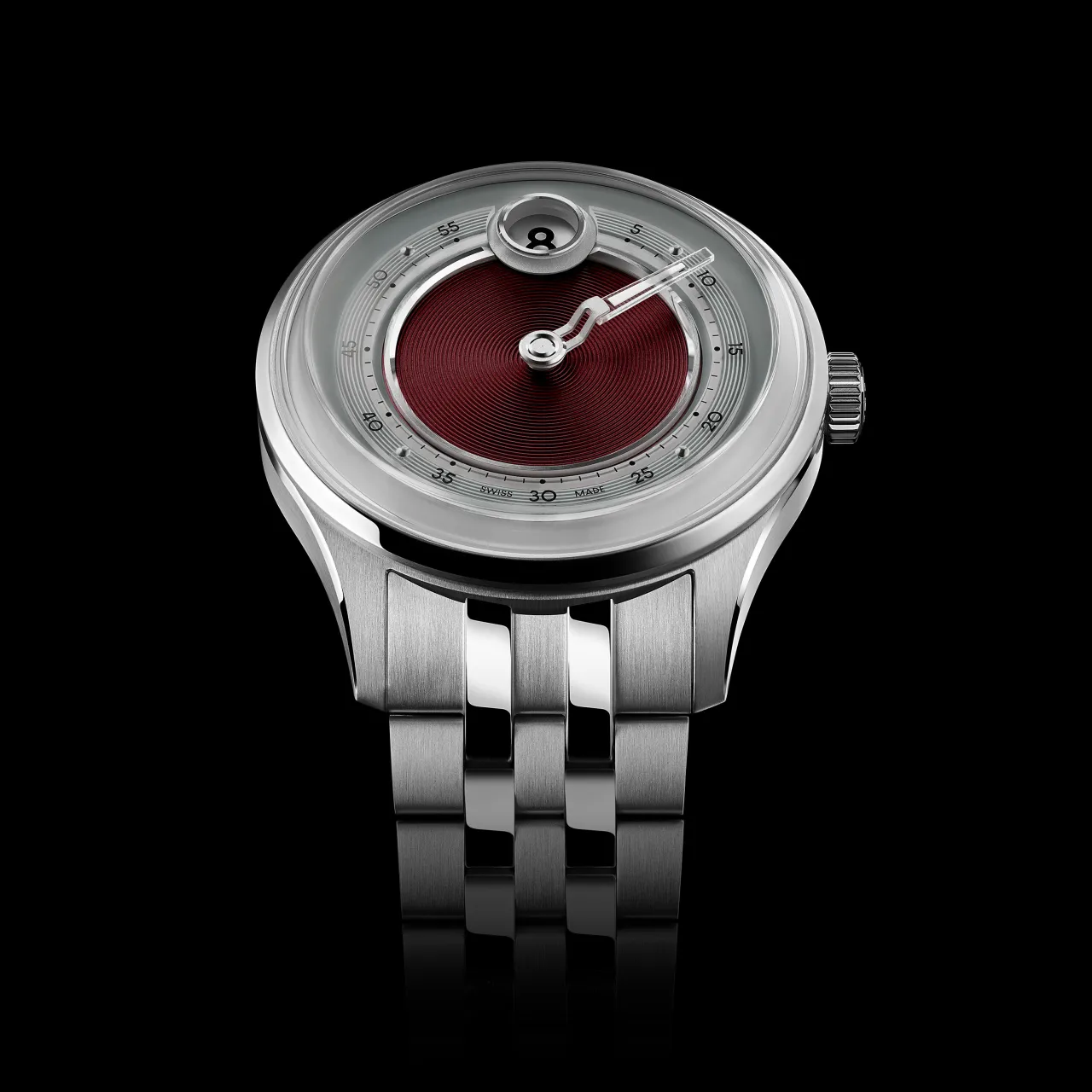 Christopher Ward C1 Jump Hour Mk V Otomatik Dusk C0139AJH4S00R0B1 detay görseli 3