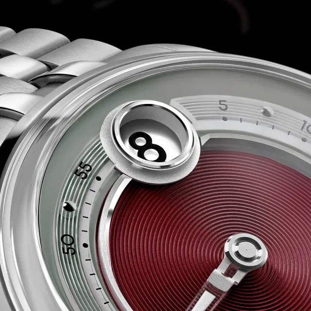 Christopher Ward C1 Jump Hour Mk V Otomatik Dusk C0139AJH4S00R0B1 Görsel 2