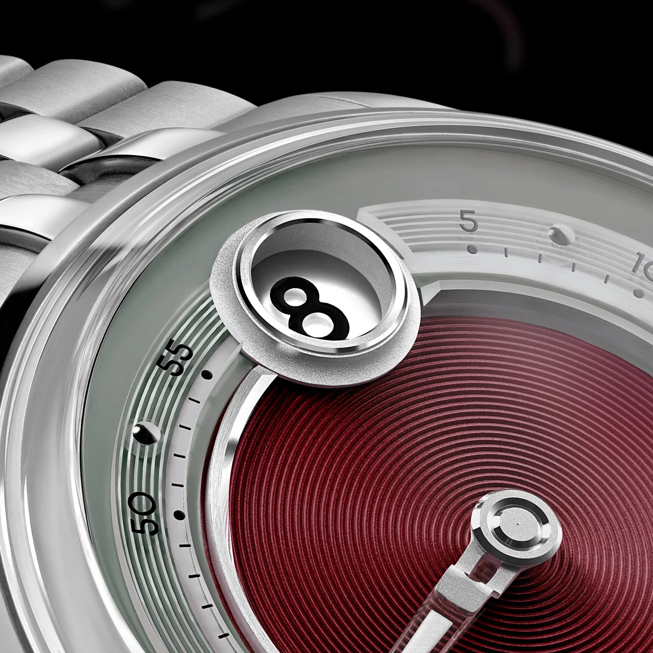 Christopher Ward C1 Jump Hour Mk V Otomatik Dusk C0139AJH4S00R0MG detay görseli 1