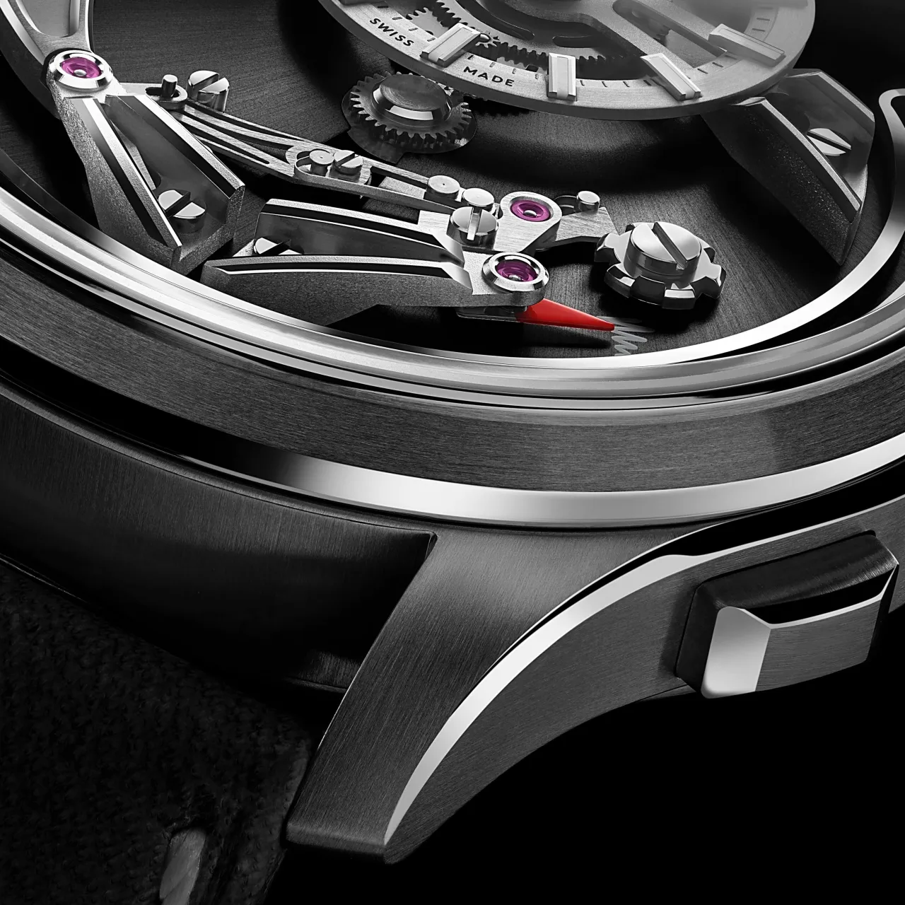 Christopher Ward C1 Bel Canto Otomatik Nero C0141APT0T00K0B1 detay görseli 3