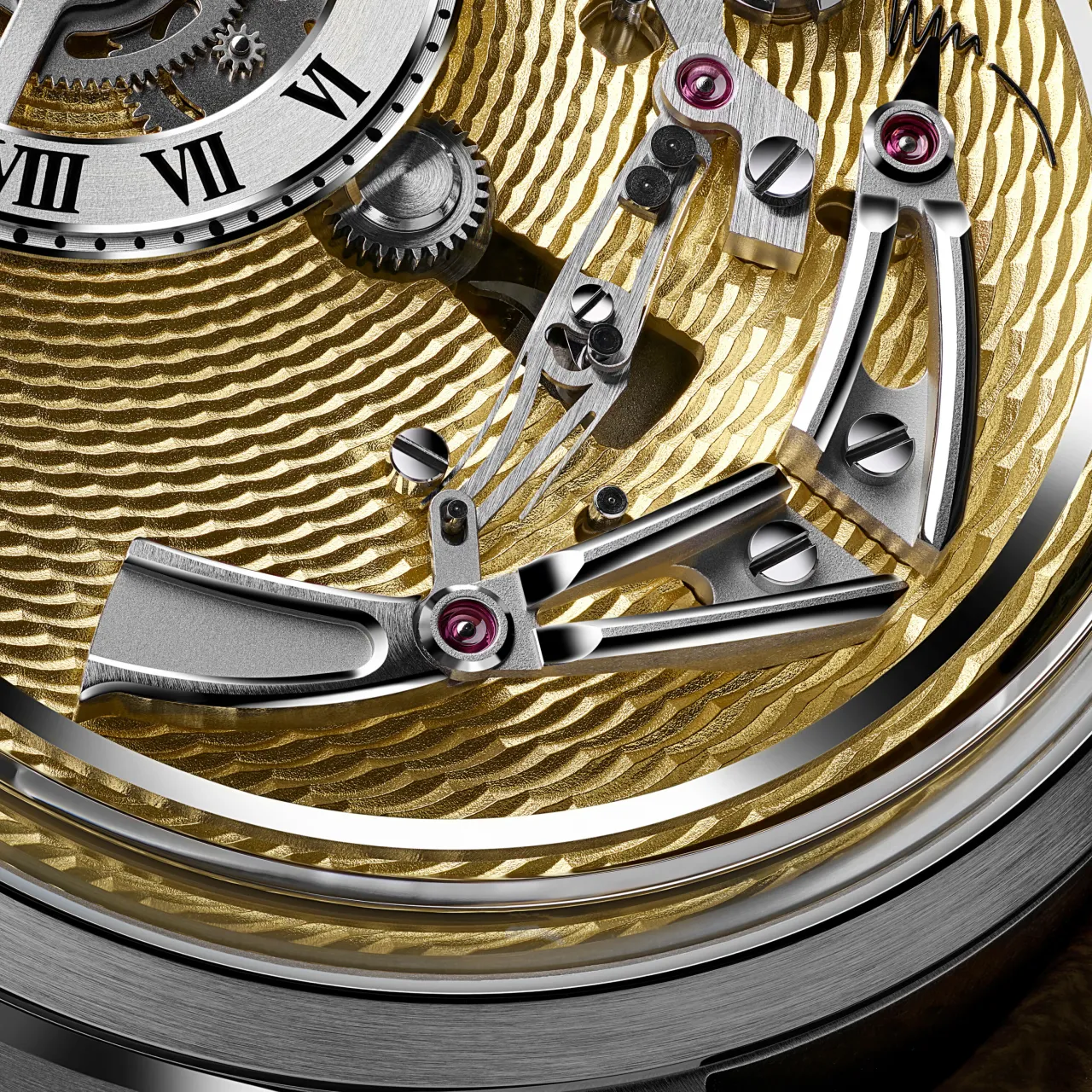 Christopher Ward C1 Bel Canto Classic Oro C0141APT3T00A0B0 detay görseli 2