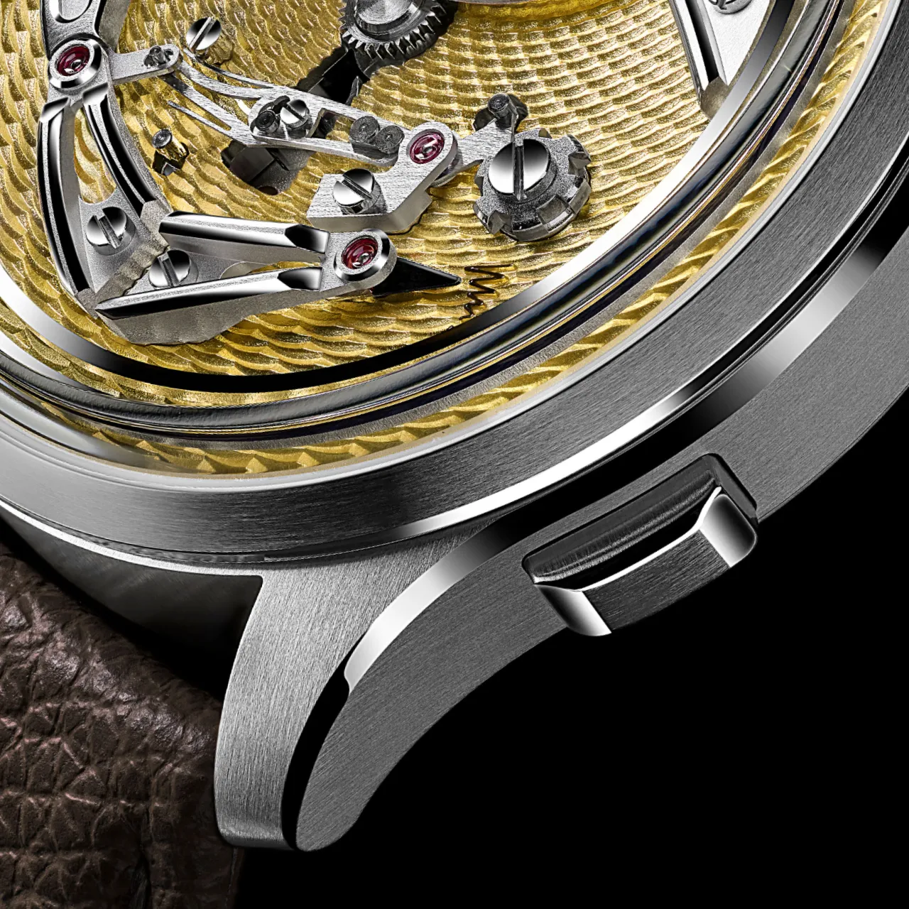 Christopher Ward C1 Bel Canto Classic Oro C0141APT3T00A0B0 detay görseli 3