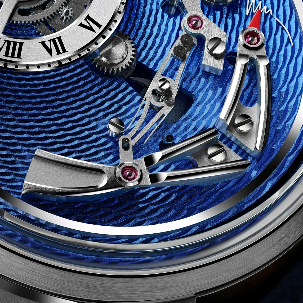 Christopher Ward C1 Bel Canto Classic Azzurro Otomatik C0141APT3T00B0MG detay görseli 2