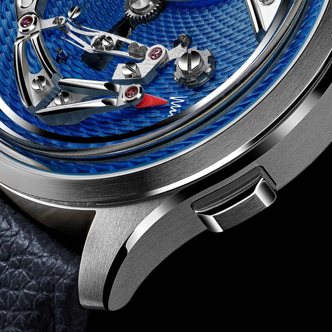 Christopher Ward C1 Bel Canto Classic Azzurro Otomatik C0141APT3T00B0MG detay görseli 3
