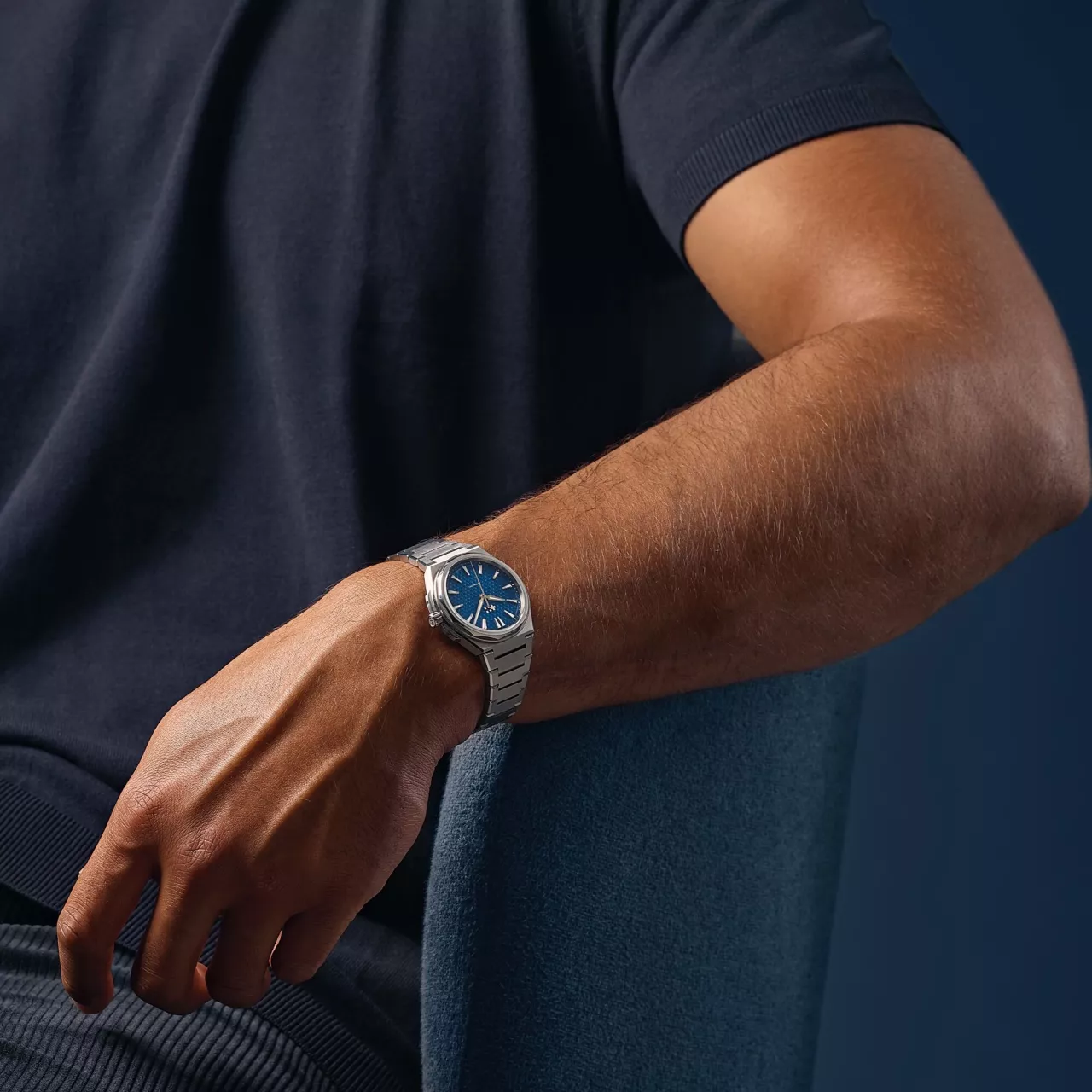 Christopher Ward The Twelve Nordic Blue C12-36A3H1-S00B0-B0 detay görseli 1