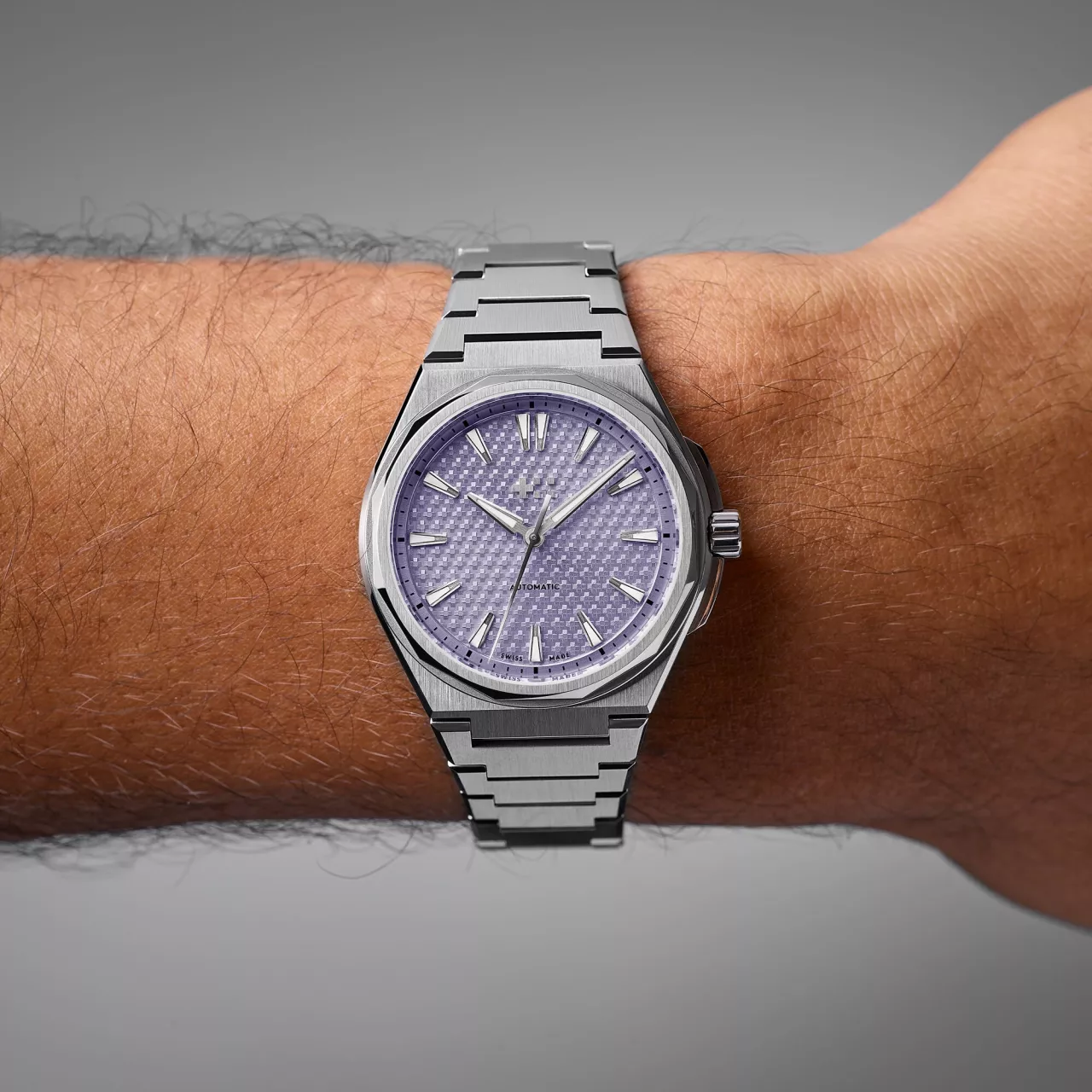 Christopher Ward The Twelve Frosted Lavender C12-36A3H1-S00P0-B0 detay görseli 1