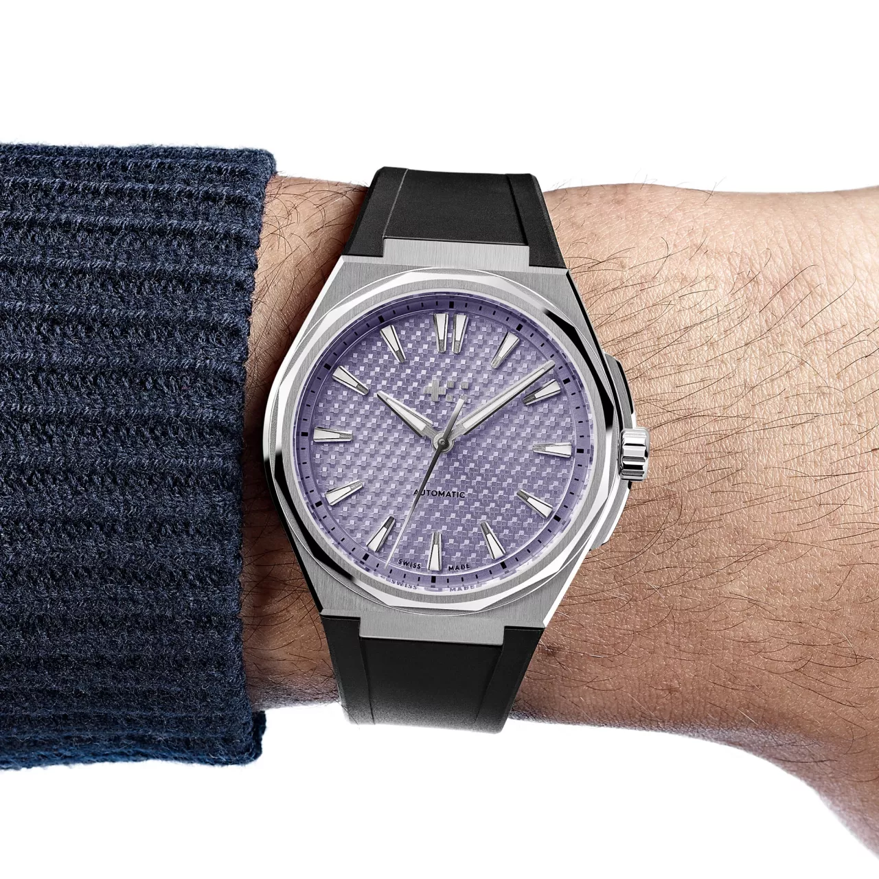 Christopher Ward The Twelve Frosted Lavender C12-36A3H1-S00P0-RK detay görseli 1