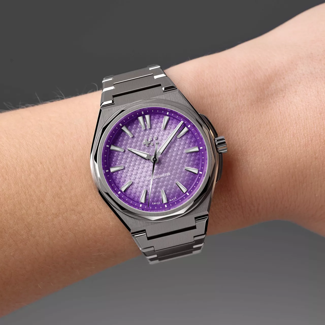 Christopher Ward The Twelve 36 Ti Cosmic Purple C12-36AHC1-T00P0-B0 detay görseli 1