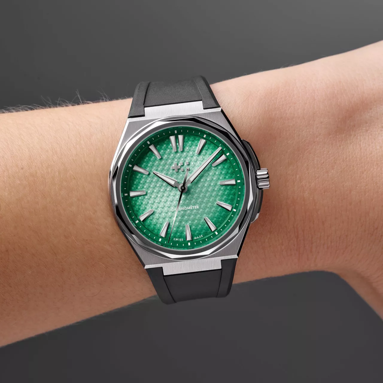 Christopher Ward The Twelve 36 Ti Nardus Green C12-36AHC1-T00V0-RK detay görseli 1