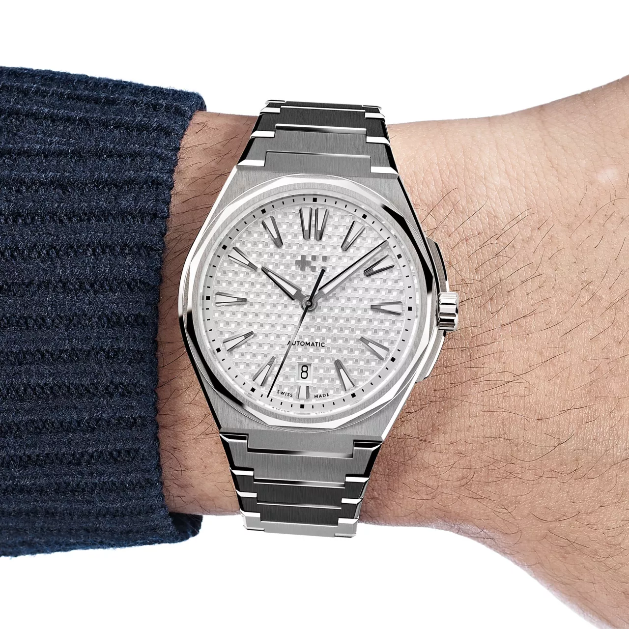 Christopher Ward The Twelve Arctic White C12-40ADA1-S00W0-B0 detay görseli 1