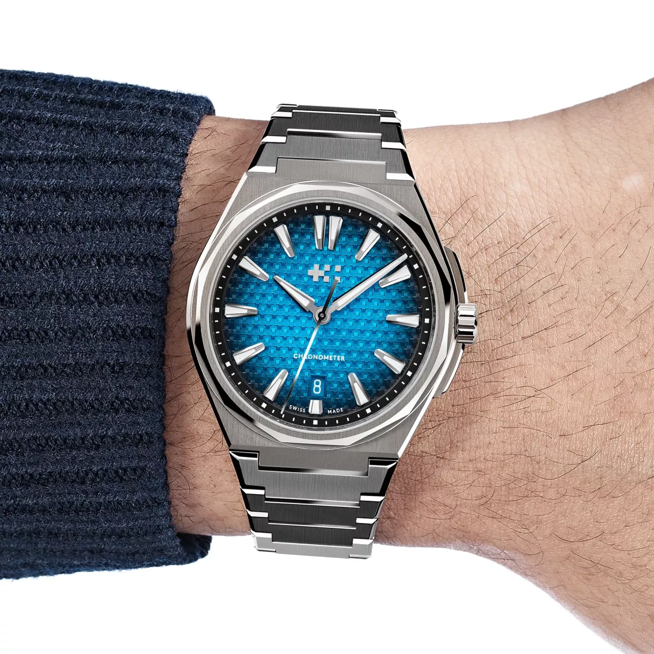 Christopher Ward The Twelve Ti Astral Blue C12-40ADC1-T00B0-B0 detay görseli 1